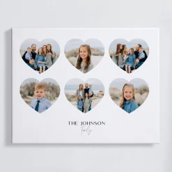 Heartfelt Moments Photo Collage Canvas