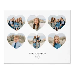 Heartfelt Moments Photo Collage Canvas