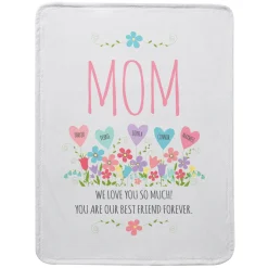 Heart Garden Plush Blanket