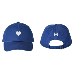 Heart + Initial Embroidered Hat
