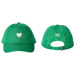 Heart + Initial Embroidered Hat
