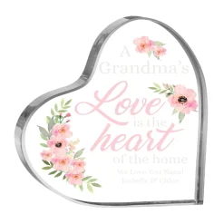 Heart of the Home Acrylic Heart
