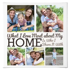 Heart of the Home Photo Canvas