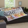 Heart Of the Home Plush Photo Blanket