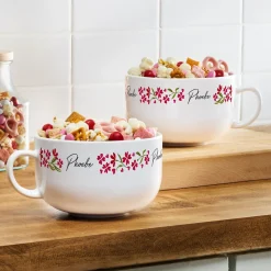 Heart Petal Flowers Bowl