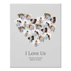 Heart Photo Canvas