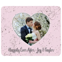 Heart Photo Mouse Pad