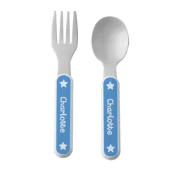 Hearts & Stars Kid's Silverware Set