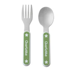 Hearts & Stars Kid's Silverware Set