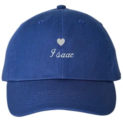 Heart with Name Embroidered Hat