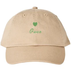 Heart with Name Embroidered Hat