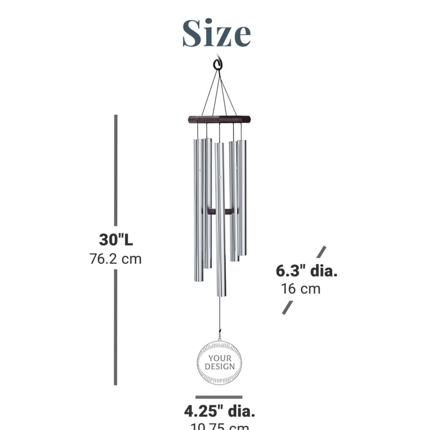 Heavenly Echoes Memorial 30 Inch Wind Chime