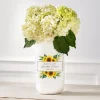 Heavenly Sunflowers Memorial Vase
