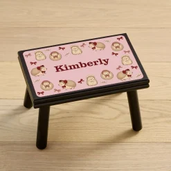 Hedgehogs and Ribbons Step Stool