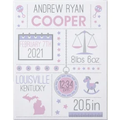 Hello Baby Canvas