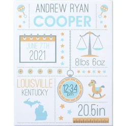 Hello Baby Canvas