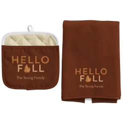 Hello Fall Pot Holder