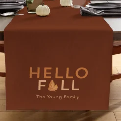 Hello Fall Table Runner