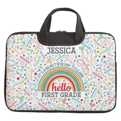 Hello School Year Laptop Carrying Bag