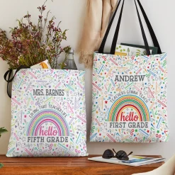Hello School Year Tote Bag
