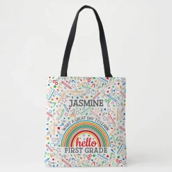 Hello School Year Tote Bag