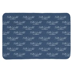 Hello World! Baby Swaddle Blanket