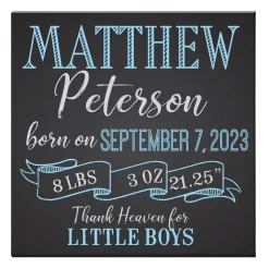 Here I Am! Baby Canvas
