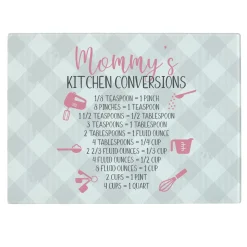 Her Kitchen Conversions Glass Cutting Board