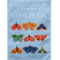 Her Love Bugs Garden Flag