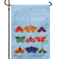 Her Love Bugs Garden Flag