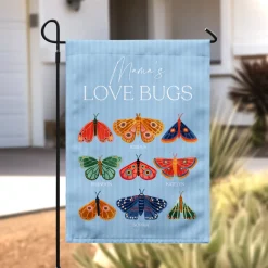 Her Love Bugs Garden Flag