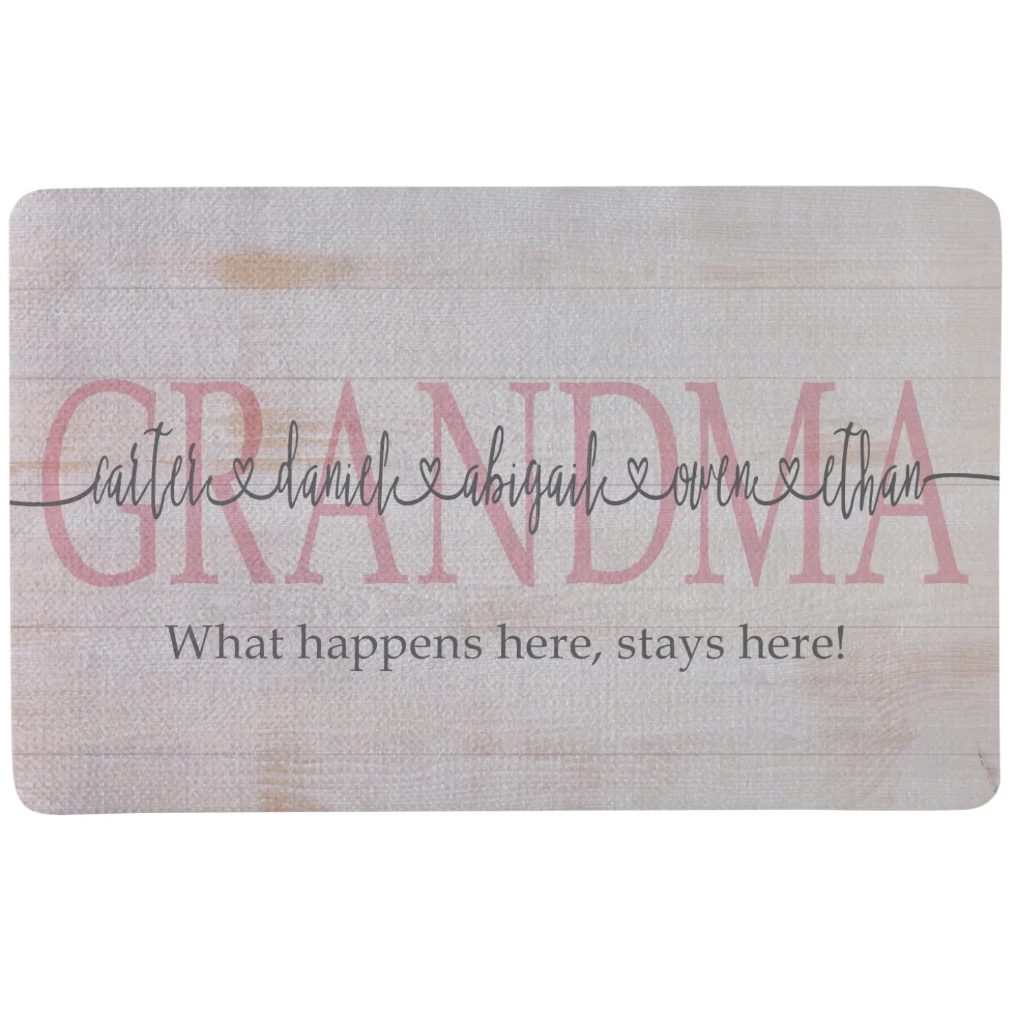 Her Love Connects Us Doormat
