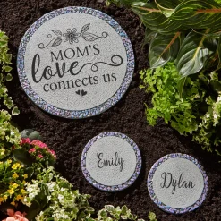 Her Love Connects Us Garden Stone