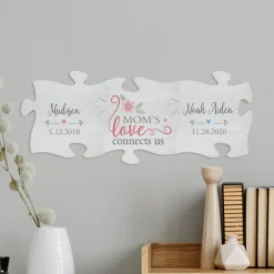 Her Love Connects Us Mini Puzzle Piece Set
