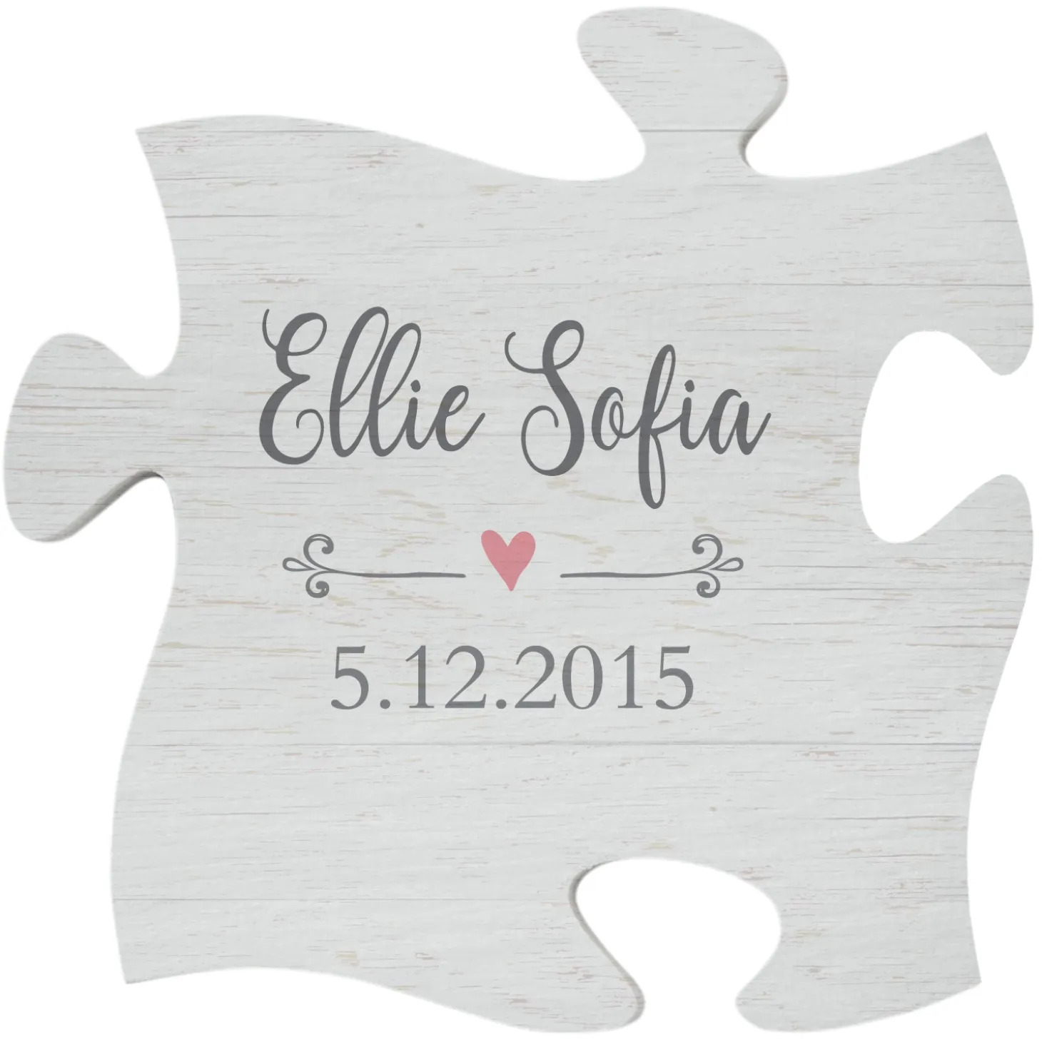 Her Love Connects Us Mini Puzzle Piece Set