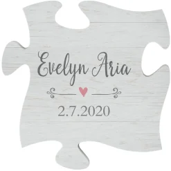 Her Love Connects Us Mini Puzzle Piece Set