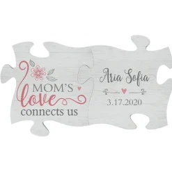 Her Love Connects Us Mini Puzzle Piece Set