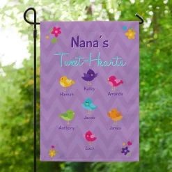 Her Tweet-Hearts Garden Flag