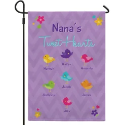 Her Tweet-Hearts Garden Flag