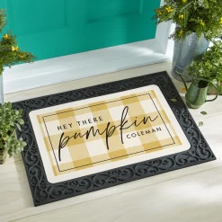 Hey Pumpkin Doormat