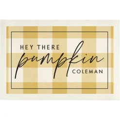 Hey Pumpkin Doormat