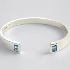 Hidden Message Birthstone Cuff
