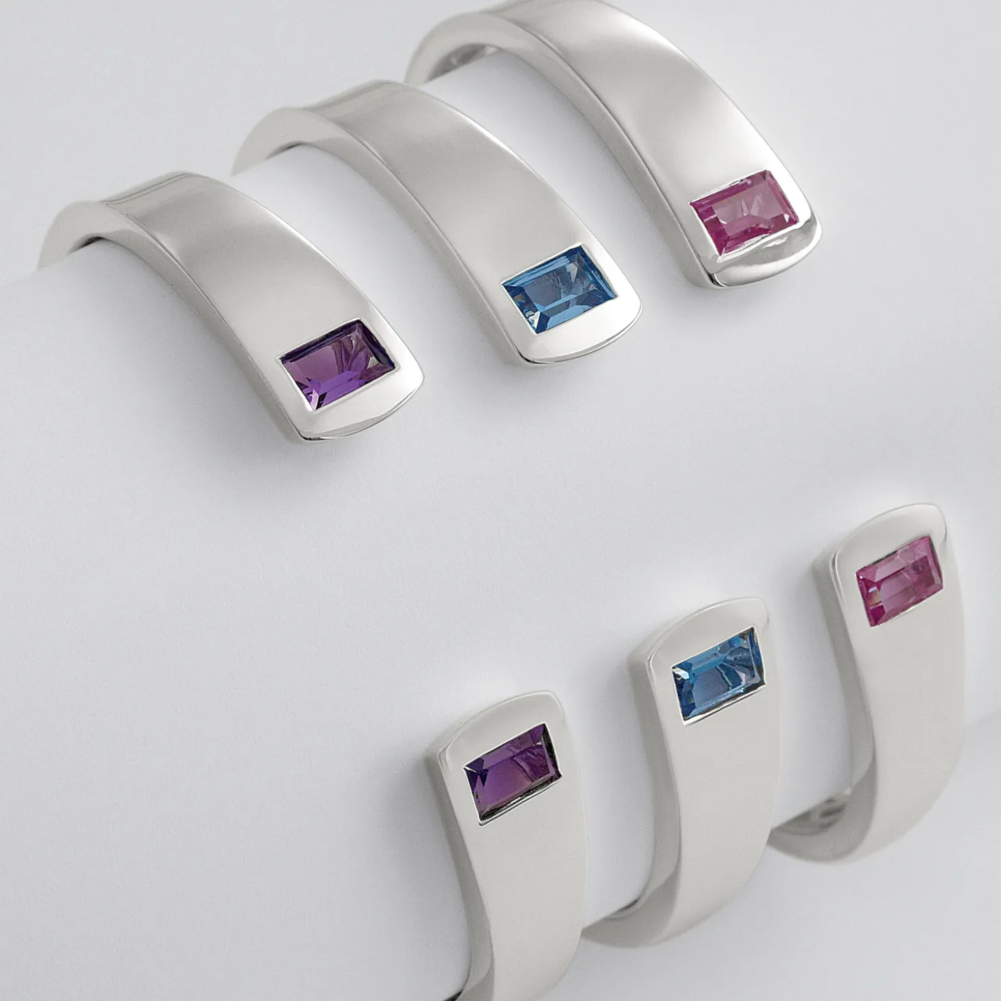 Hidden Message Birthstone Cuff