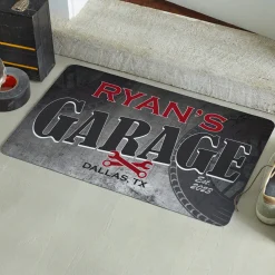His Garage Doormat
