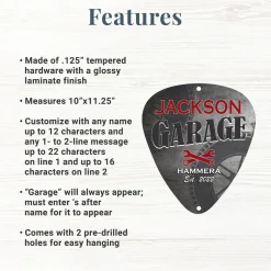 His Garage Sign