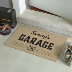 His Place Doormat