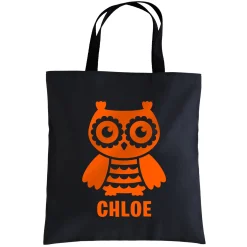 Hocus Pocus Reflective Halloween Black Treat Bags