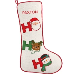 Ho Ho Ho Characters Stocking