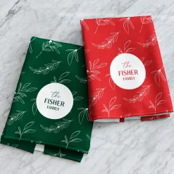 Holiday Foliage Kitchen Towel