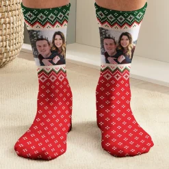 Holiday Photo Socks